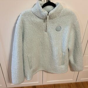NWOT- Ivory Ella quarter zip fleece
